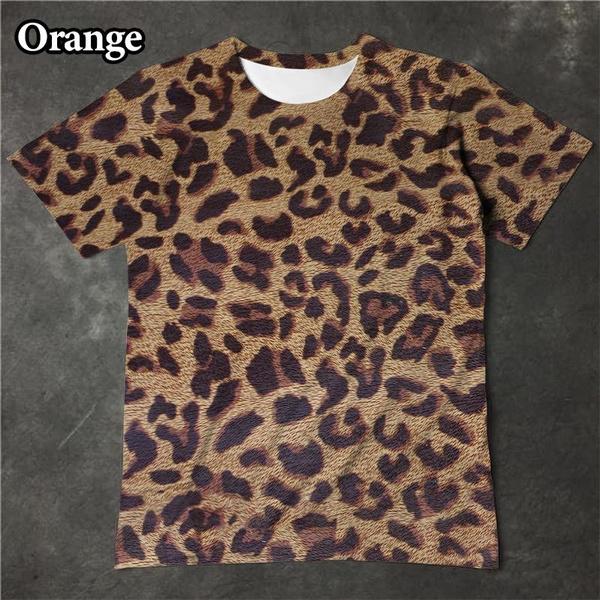 

Футболки с принтом в виде кожи животных с 3D-принтом, модная футболка с принтом леопарда и змеиной кожи S золотой