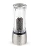 Peugeot Pepper Mill, Clear Acrylic, Adjustable Coarseness, 30g Capacity, 16cm, Manual Operation, Magnetic Lid, Made In France, Dammann 25427