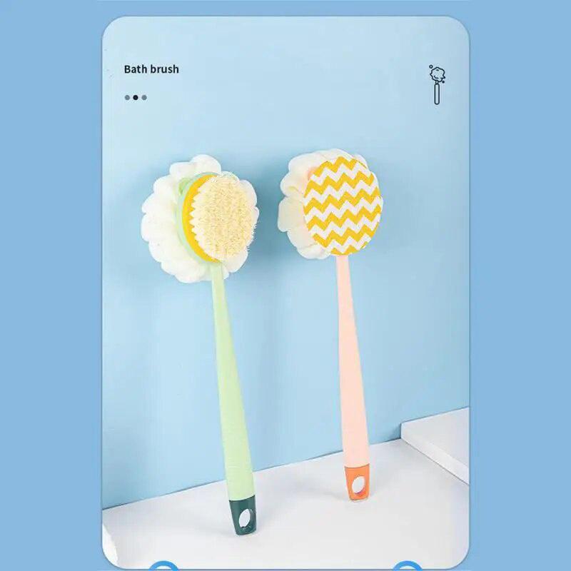 Bath Back Brush Artifact Soft Hair Long Handle Rub Back Back Rub Bath Brush Body Rub Mud Do Not Ask For Help Strong Rub Bath