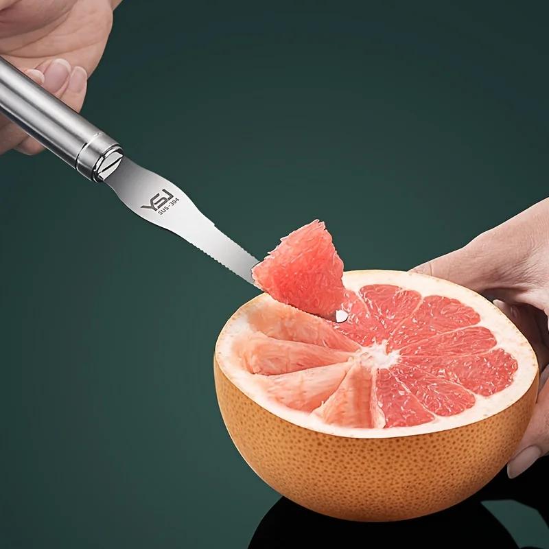 Damaly,Stainless Steel Citrus Peeler 1pc-Easy Open Lemon Peeler,Vegetable Slicer,Fruit Tools,Kitchen Gadgets,Kitchen Accessories
