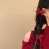 duckbill clip - red - single piece