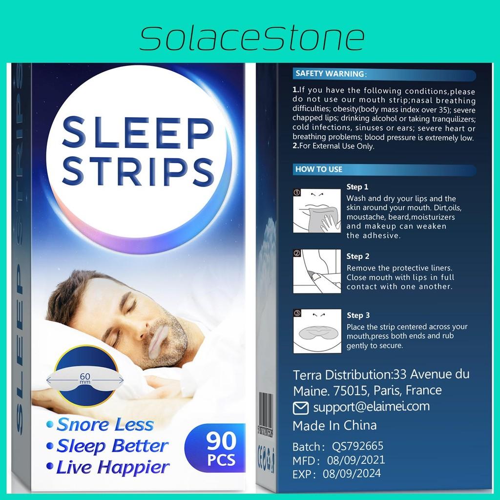 Elaimei Lip Closure Patch For Daily Good Sleep And Anti Snoring 90 Box Pieces