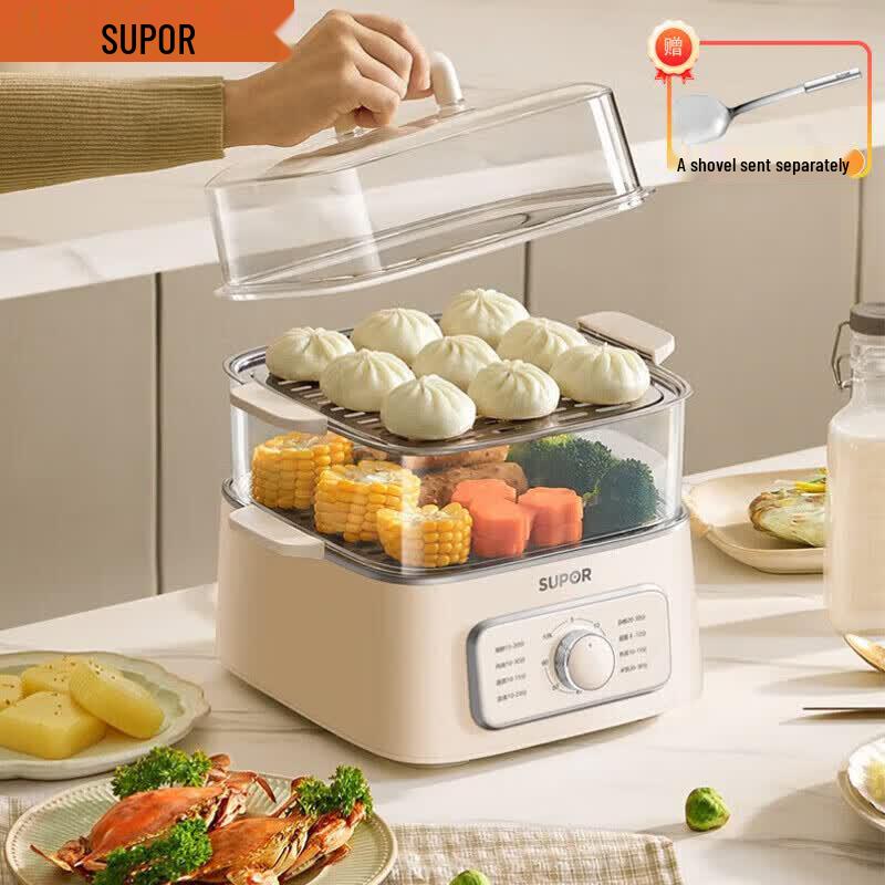 Supor Multi-functional Electric Steamer & Cooker CN plug (adapter included)