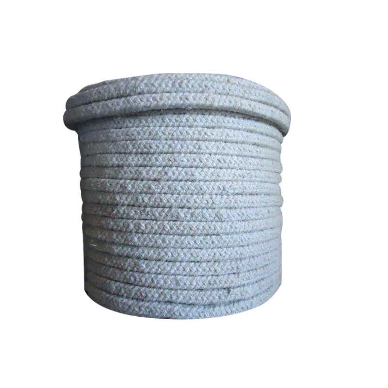 Wuteng High-Temperature Corrosion-Resistant Ceramic Fiber Gland Packing with Steel Wire