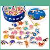 Wholesale Children's Wooden Magnetic Fishing Game Cognitive And Puzzle Toy For Parent-child Interaction