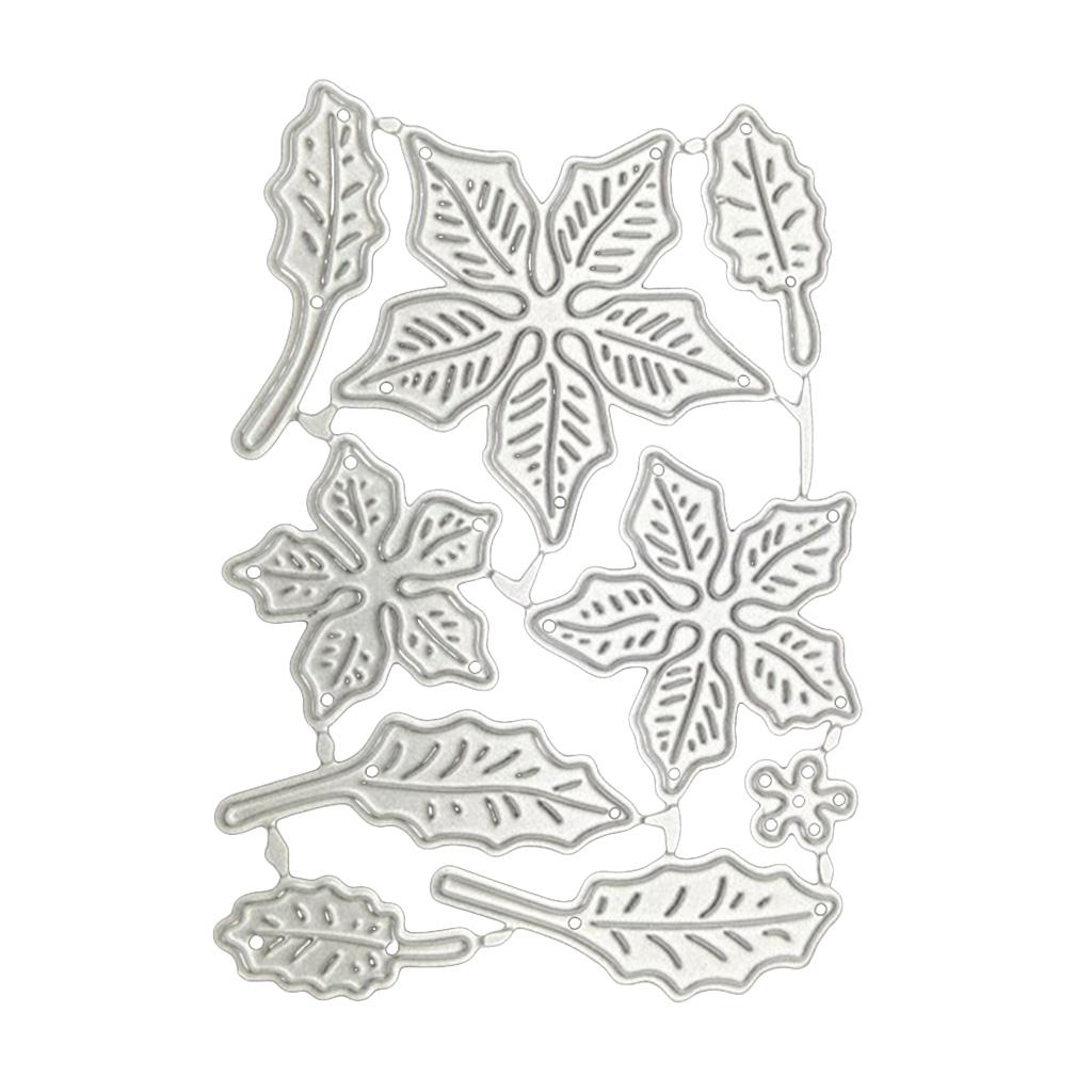 

Tree Leaves Metal Cutting Dies Stencil DIY Scrapbooking Album Paper Card Template Mold Embossing Craft Decoration