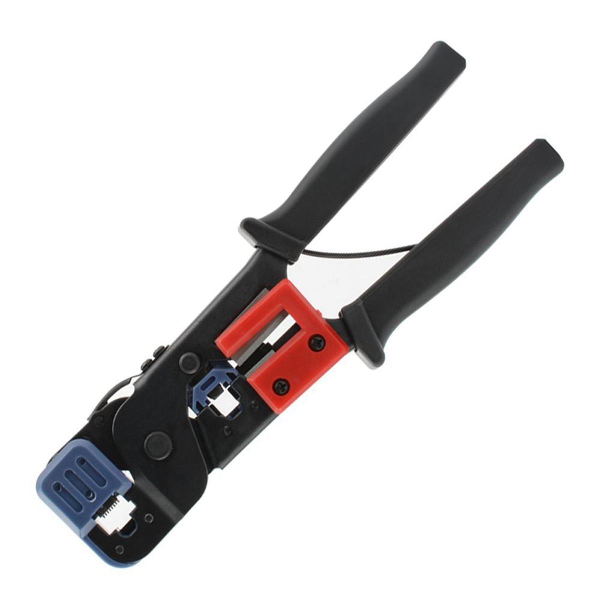 Новый обжимной инструмент RJ45 RJ11 со стриппером для кабеля - Инструмент для зачистки и обжима RJ45+RJ11 - Обжимной инструмент, TAA (RJ4511TOOL) China Mainland