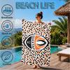 Asciugamano da Spiaggia con Design dello Stemma dello Shakhtar Donetsk, Asciugatura Rapida, Facile da Curare, Adatto Sia per il Fitness che per le Vacanze al Mare, Essenziale per lo Sport