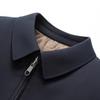 Men's Executive Wool-Blend Cotton-Padded Jacket - 2025 Autumn/Winter Business Casual Coat