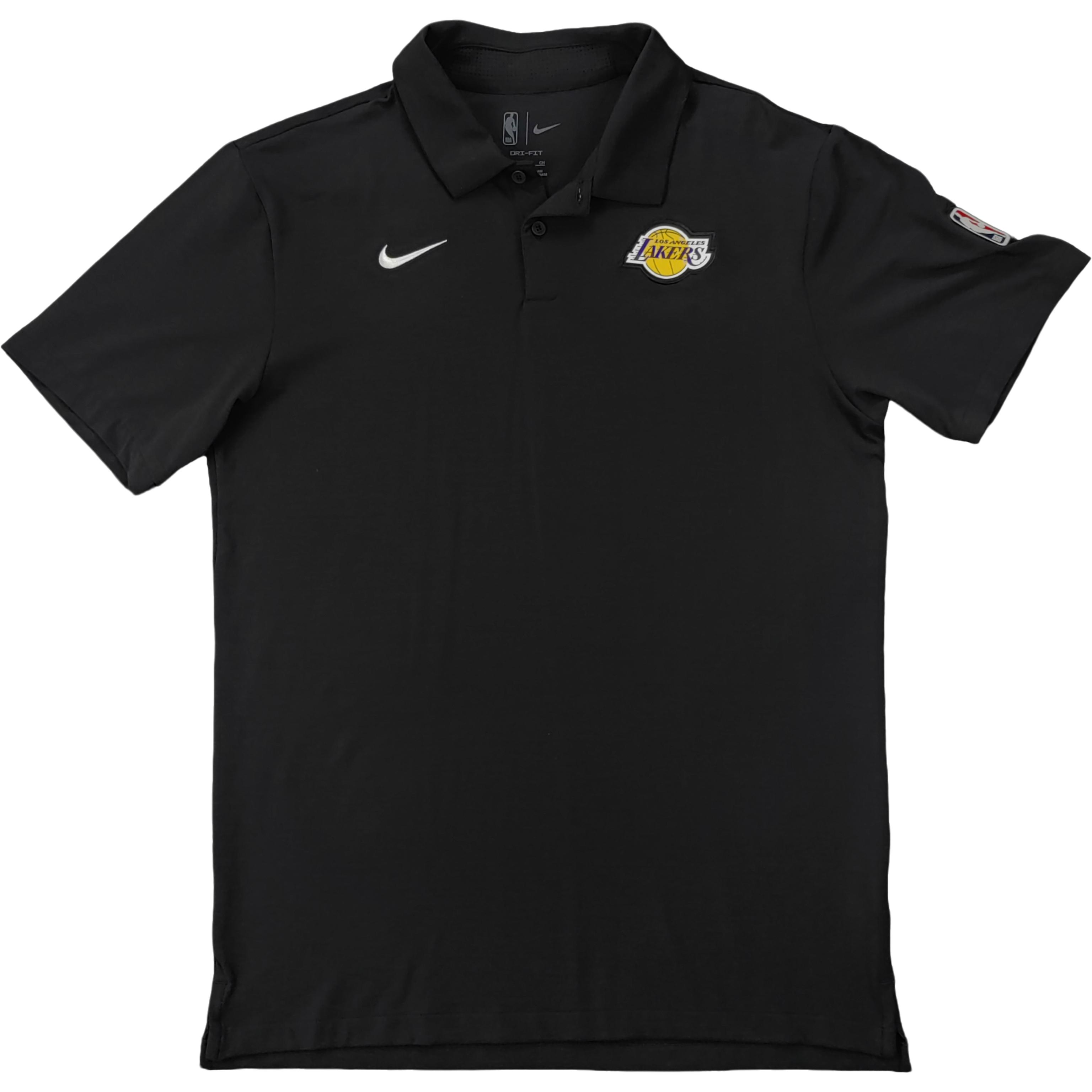 Nike Au Nba Player Edition Los Angeles Lakers Color Block Пуловер с коротким рукавом Баскетбольная майка Мужская майка FQ2986-010 S