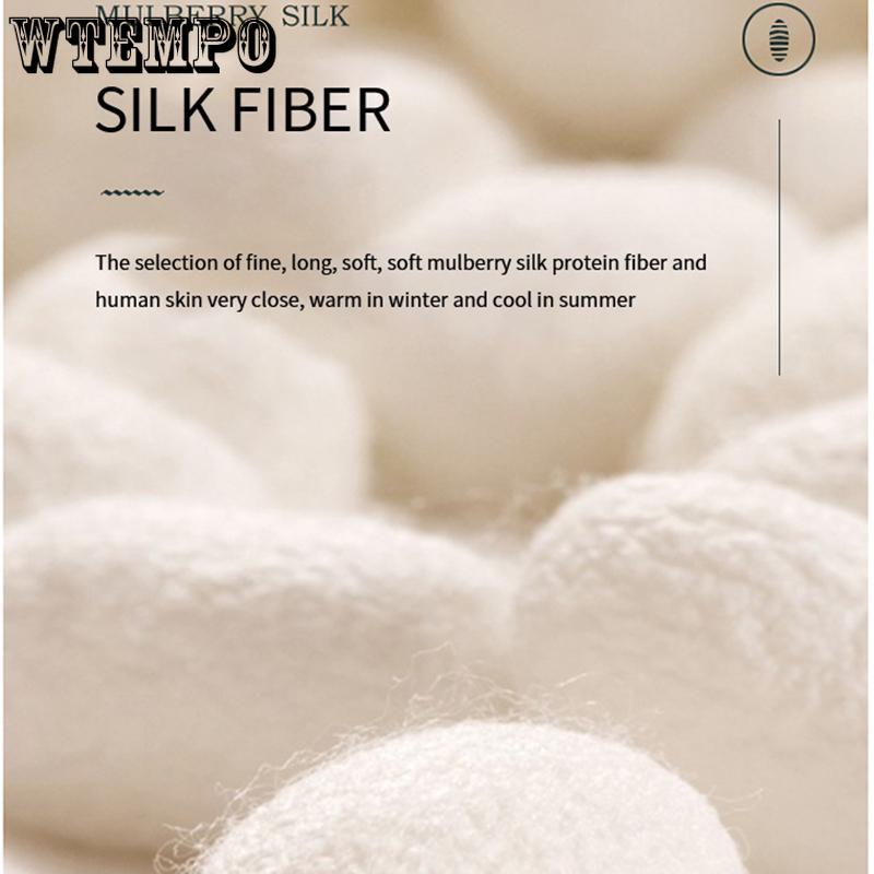 Mulberry Silk Cotton Quilt Winter Thickening Dormitory Single Warm Winter Quilt Core Double Air-conditioned Quilt