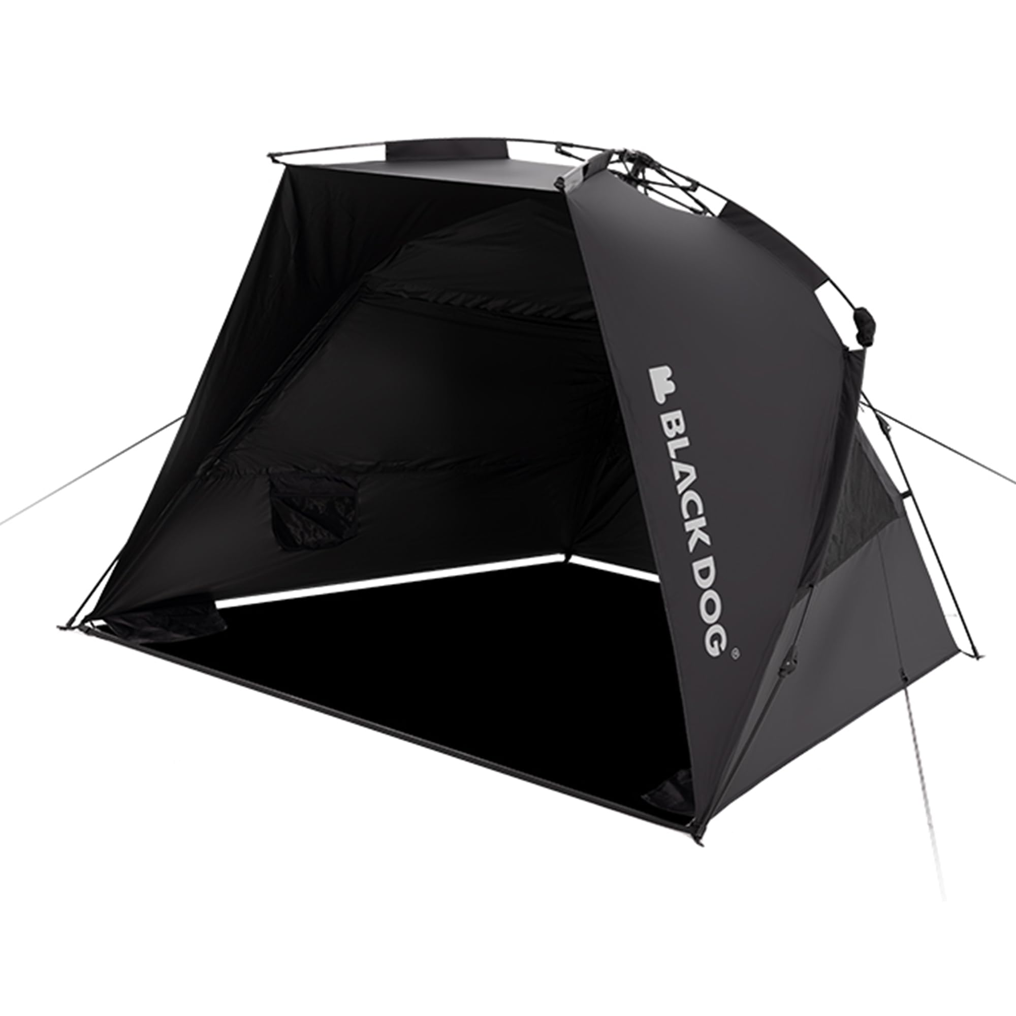 

Палатка Naturehike Blackdog One Touch, высота, простая установка за 3 секунды, водонепроницаемая, для людей, дышащая, большой открытый вход, 150D Oxford PU покрытие, сетка чёрный