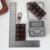 1 Piece Bag Phone Pendant  Modern Simplicity Simulated Cute Food Chocolate Keychain Decorative Business Gift Key Chain