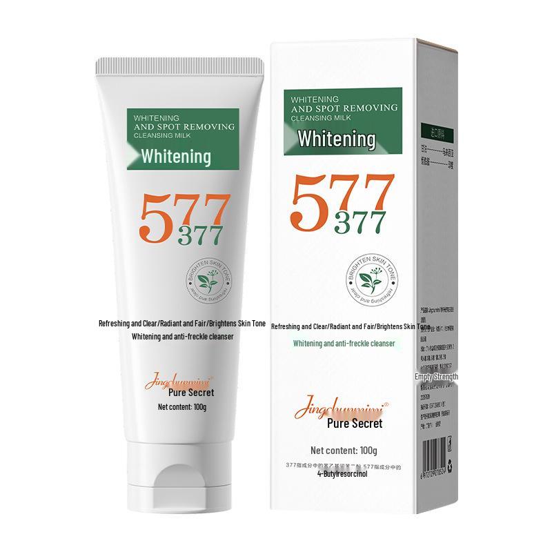 Essence Secret 577 Whitening Cleanser: Lightens Age Spots & Refreshes with Niacinamide