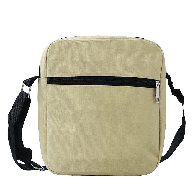 Casual Shoulder Bag, Student Stationery Bag, Oblique Span Bag, Schoolbag, One Piece, Customized Heat Transfer with Pictures.