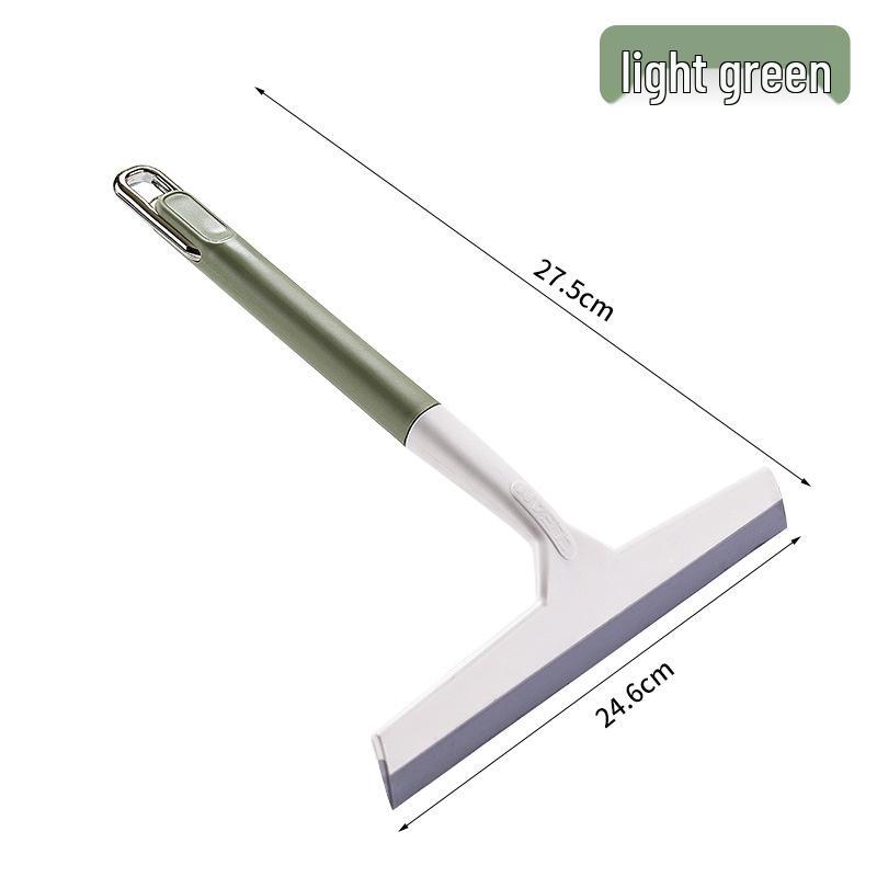 Double-Sided Glass Scraper & Squeegee for Window Cleaning