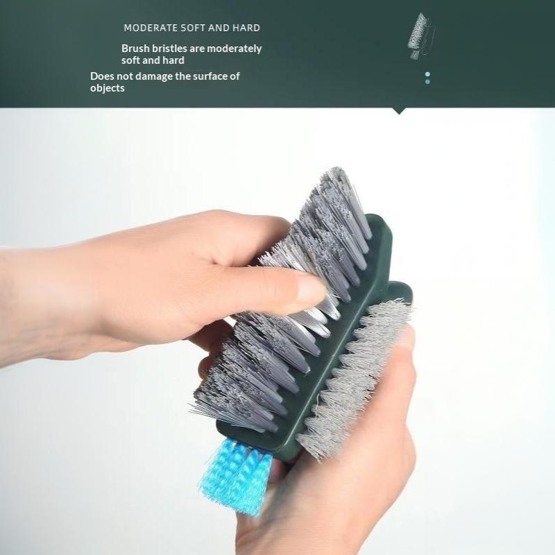 3 In 1 Gap Squeegee Brush Multi-Functional Deep Cleaning Tool for Kitchen Countertop Bathroom Floor Tile Car Interior Gap Cleaning