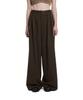 TRUNK PROJECT Pleated Trousers_Brown