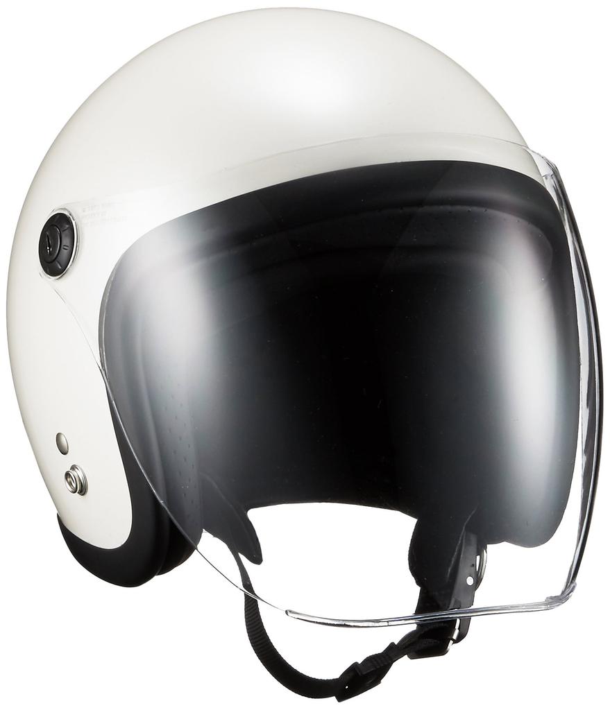 TNK Industries Speed Pit Shield Jet Pearl White Free 51013 JL-65SR (58-59)