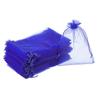 100/50pcs 11x16cm Organza Bags Jewelry Packaging Wedding Party Gift Bags Drawstring Candy Pouches Christmas Small Bag Storage