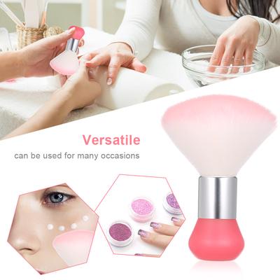 Nail Art Staubpinsel, große Nagelpuderpinsel, Nagellackentferner für Acrylnägel, Gel