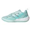 Adidas Xenoburst Versatile Comfortable Fabric Breathable Rebound Low-Top Basketball Shoes Unisex Sneakers Mint-Green JR4379