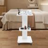 3-Tier 38*35*69cm Beauty Trolley Cart with Wheels Esthetician Cart SPA Facial Rolling Tray Organizer Stand Used In Beauty Salons