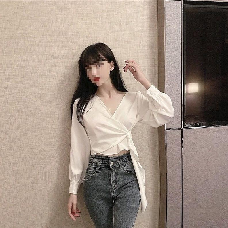 Lolita Style Shirt With 3d Effect And Vneck For Spring Womens Fashion