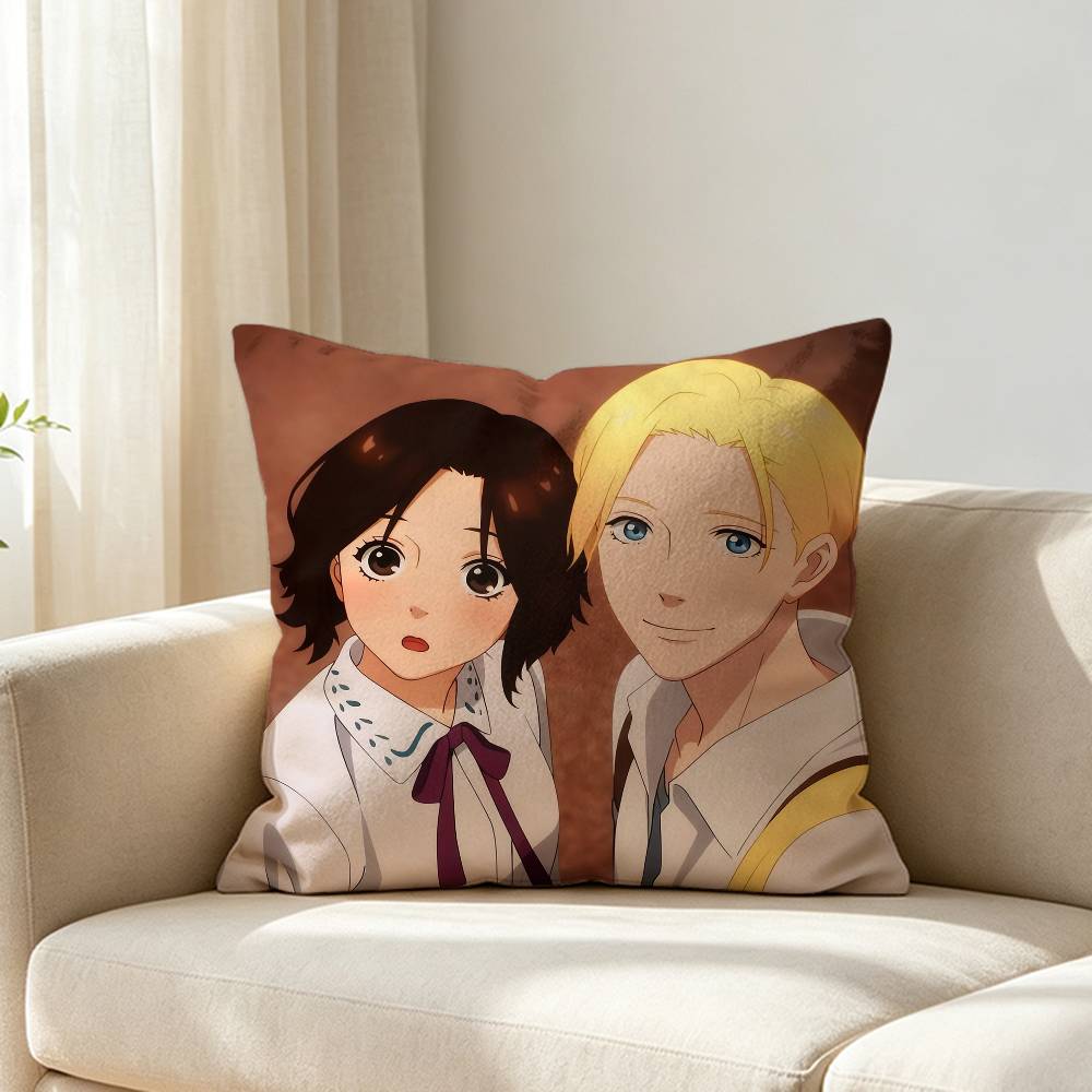 LOVE K-Kit and L-Lili Customizable Square Cushion Cover Double Sided Print Pillow Case