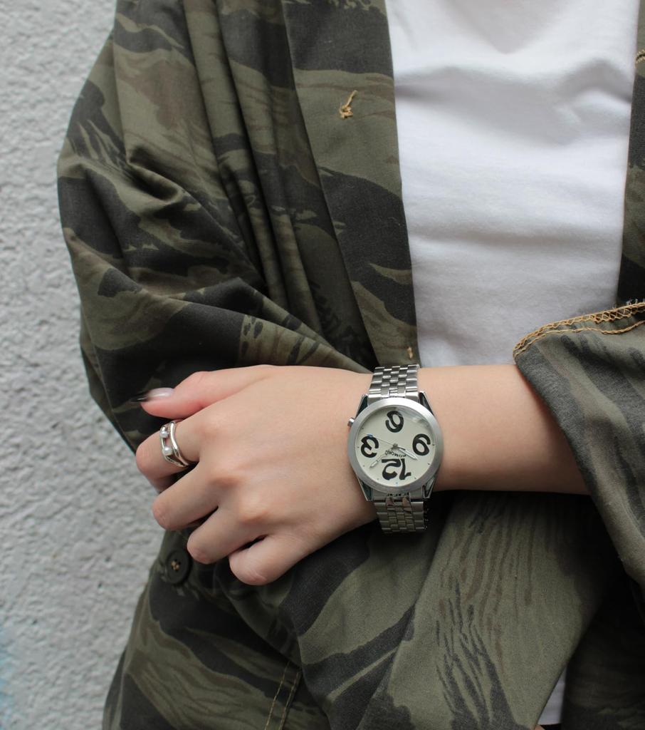 Authorized Distributor [KOMONO] Komono Men's Watch KOM-W4352 RAY Liquid Estate Silver Marshmallow