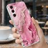 Geometry Marble Case For Samsung S26 Ultra S25 FE S24 S23 S22 Plus S21 A15 A25 A35 A55 A16 A26 A36 A56 A17 A37 A57 5G Clear TPU Soft Cover