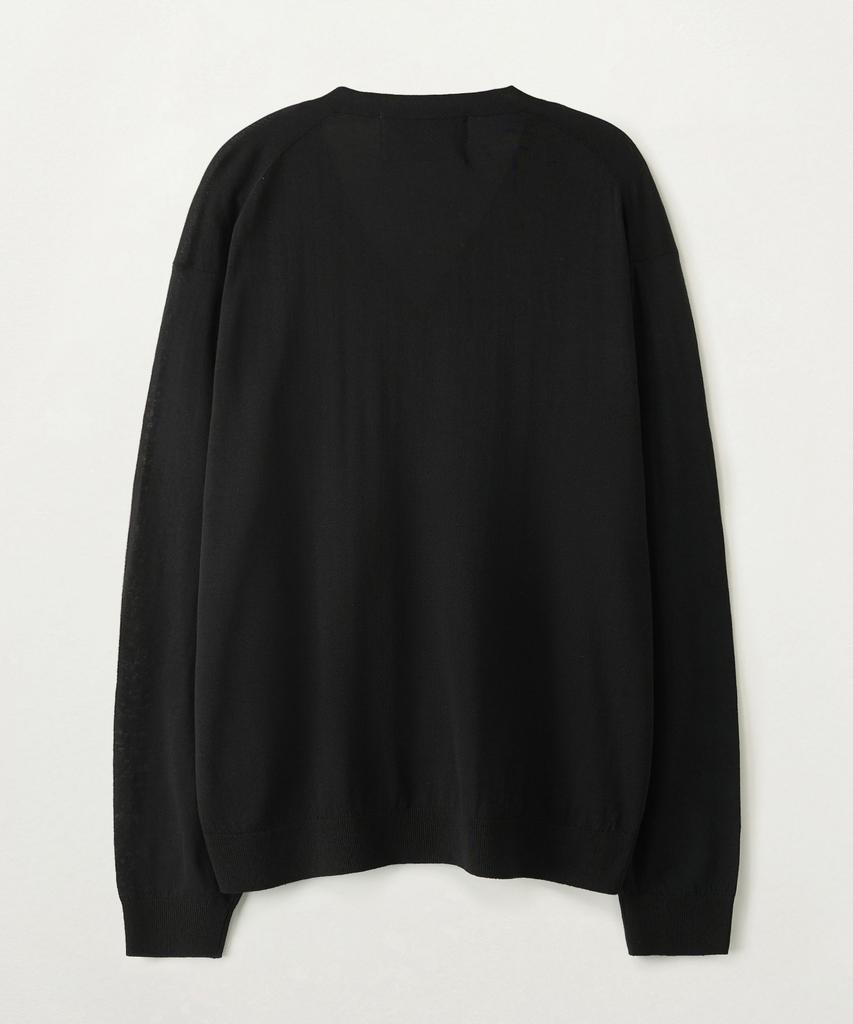 Satur Lauren Linen Blend Cardigan Black
