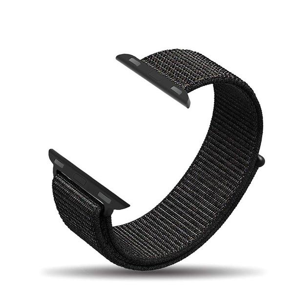 Cinturino in Nylon a Passante Per Apple Watch Bands 46mm 44mm 40mm 41mm 45mm 42mm Cinturino Originale iWatch Serie 11 10 SE 9 8 Ultra 3