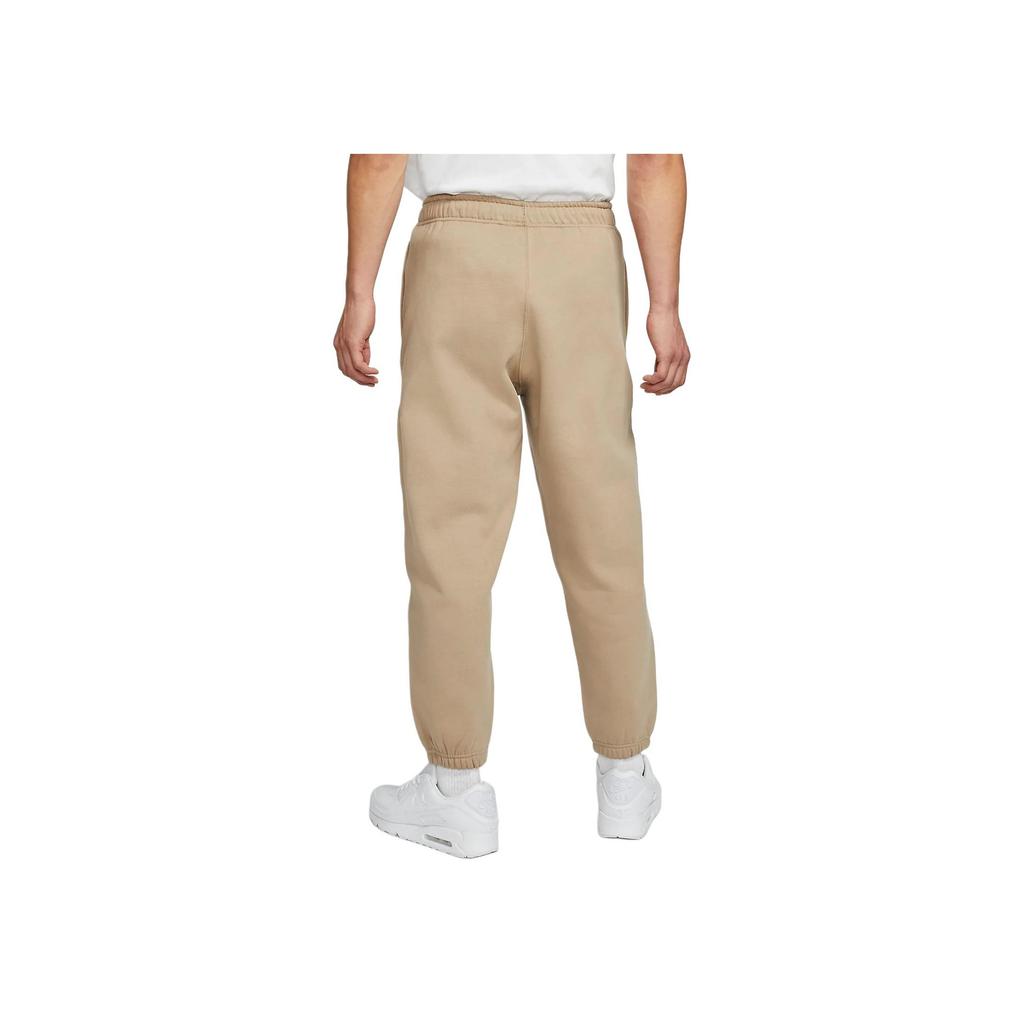 Nike Solid Color Elastic Logo Cuffed Pants Men pants Khaki DA0330-247