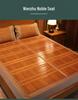 Bamboo Zi Mei Double-Sided Foldable Ice Silk Summer Mat for Dorms - Suitable for Winter and Summer Use with Free Shipping