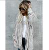 Autumn and Winter Furry Warm Top, Mid To Long Length, Double-sided Protective Jacket