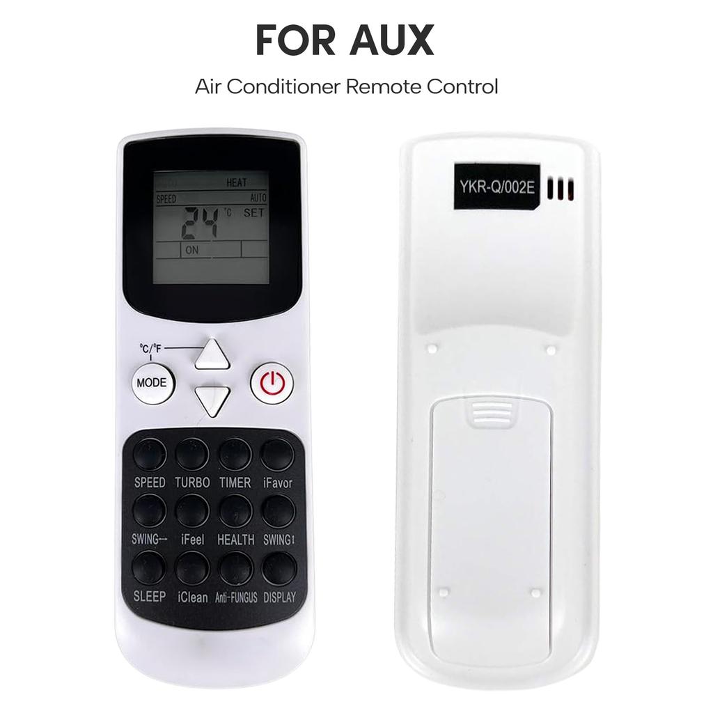 Replacement Remote Complete Compatibility & Full Functionality Remoet Control Convenient for Air Conditioner YKR Q/002E