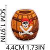 Pirate Embroidery Cloth Sticker Treasure Map Computer Embroidery Label Children'S Team Decoration Pirate Ship Octopus Patch Patch