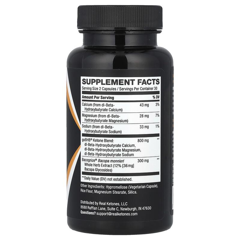 Potenziamento Cerebrale, Concentrazione Mentale, 60 Capsule