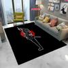 3D Jiu-Jitsu Warrior Japanese Bjj Gi & Black Belt Mma Rug, Carpet for Living Room Bedroom Sofa Doormat Decor Non-slip Floor Mat