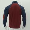 Men's Corduroy Color Block Stand Collar Hoodie - Casual Long Sleeve Top for Spring and Autumn