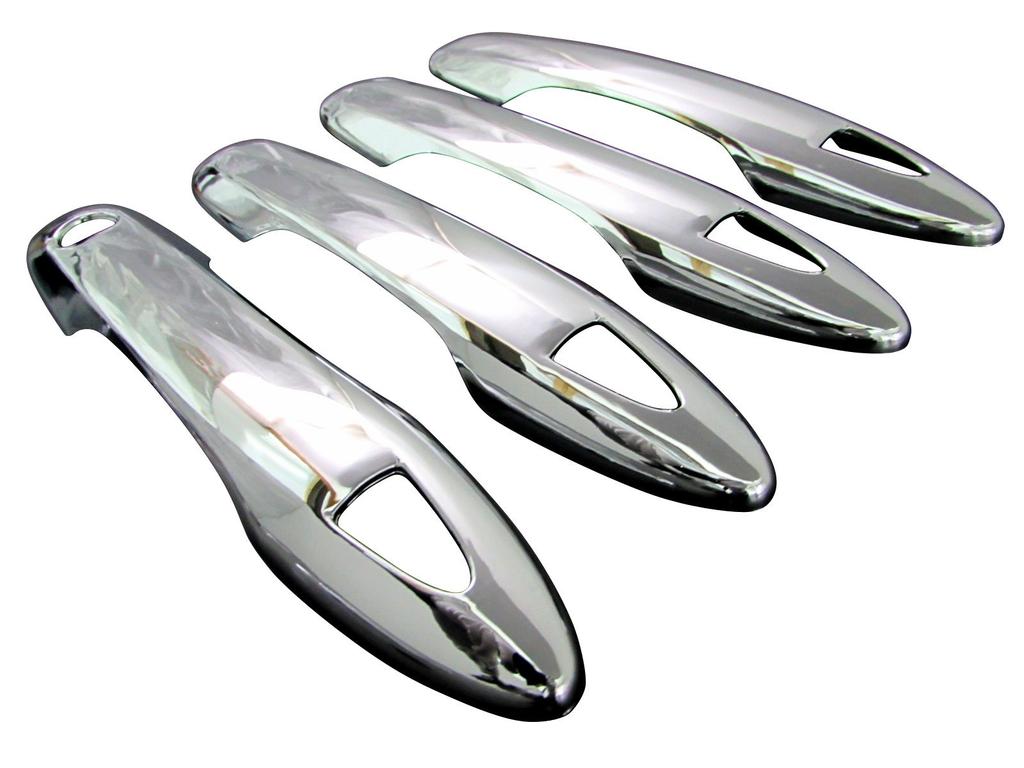 BRIGHTZ Chrome Door Handle Cover Knob for Toyota Harrier Hybrid AXUH80/AXUH85 [PRIUS50-NOBU-FS-A0B3C1] XUH80/XUH85/UH80/UH85/H80/H85 80/85