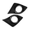 LH&RH Front Fog Light Lamp Black Cover Bezel For Lexus IS250 IS350 2011-2013
