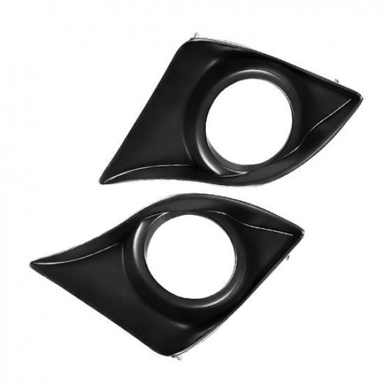 LH&RH Front Fog Light Lamp Black Cover Bezel For Lexus IS250 IS350 2011-2013