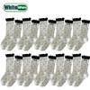 Women Cotton Long Socks Soft Breathable Cute Dots Frilly Edge Retro Preppy Style Comfortable Casual Fashion Socks For Everyday