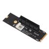 NGFF M.2 To PCIE X4 Riser Card NGFF M.2 To PCIE X4 Adapter Card with LED Indicators for Bitcoin Miner Mining
