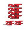 Motorcycle Sticker Fit Honda NT 1100 NT1100 2022 2023 Motorcycle Wheel Sticker Rim Stripe 17" Hub Decal Accessory (Color: Blue)