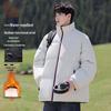 EASTERN CAMEL Men's Winter Padded Stand-Collar Jacket