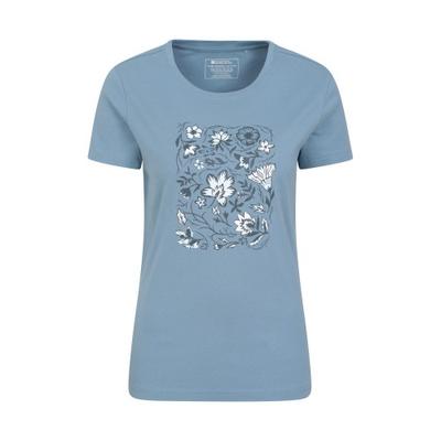 Womens/Ladies Paisley Floral Organic T-Shirt
