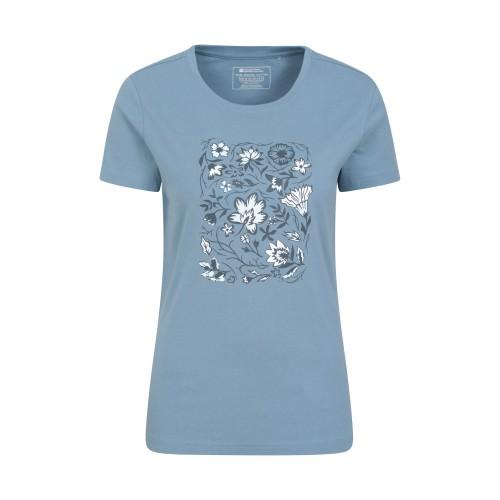 Mountain Warehouse Womens/Ladies Paisley Floral Organic T-Shirt